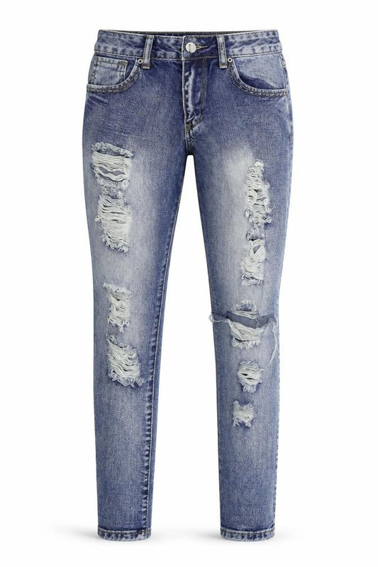 Bestiny Womens Blue  Denim Skinny Jeans Size 28 in L27 in
