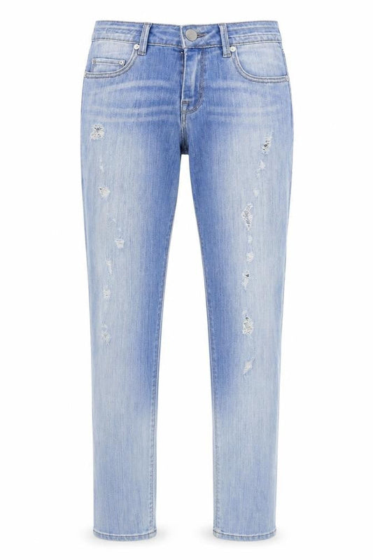 Silvian Heach Womens Blue  Denim Skinny Jeans Size 26 in L30 in