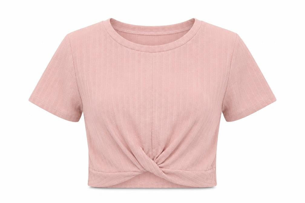 Dotti Womens Pink   Basic T-Shirt Size XS