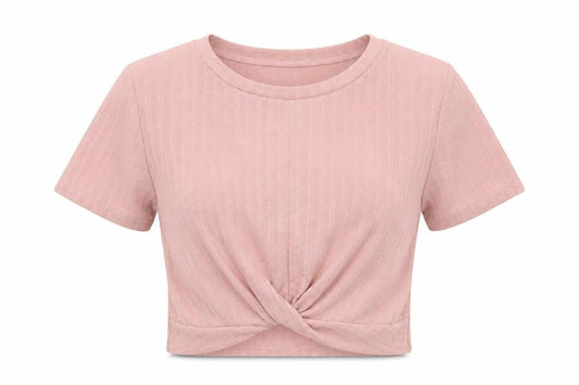 Dotti Womens Pink   Basic T-Shirt Size XS