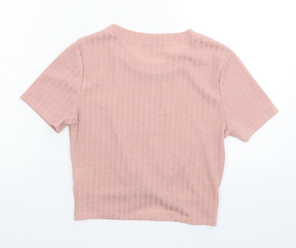 Dotti Womens Pink   Basic T-Shirt Size XS