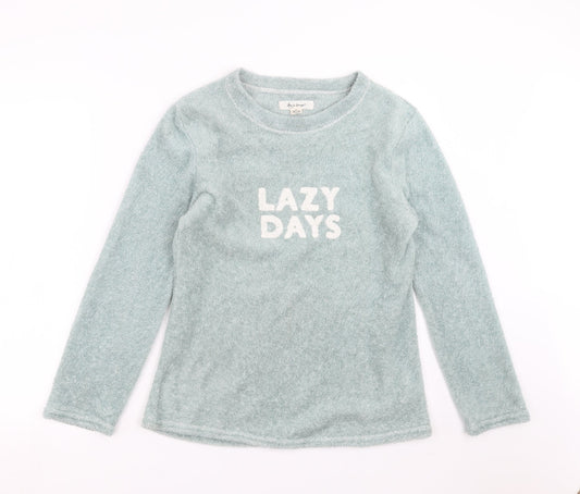 Primark Womens Green Solid  Top Pyjama Top Size XS  - lazy days
