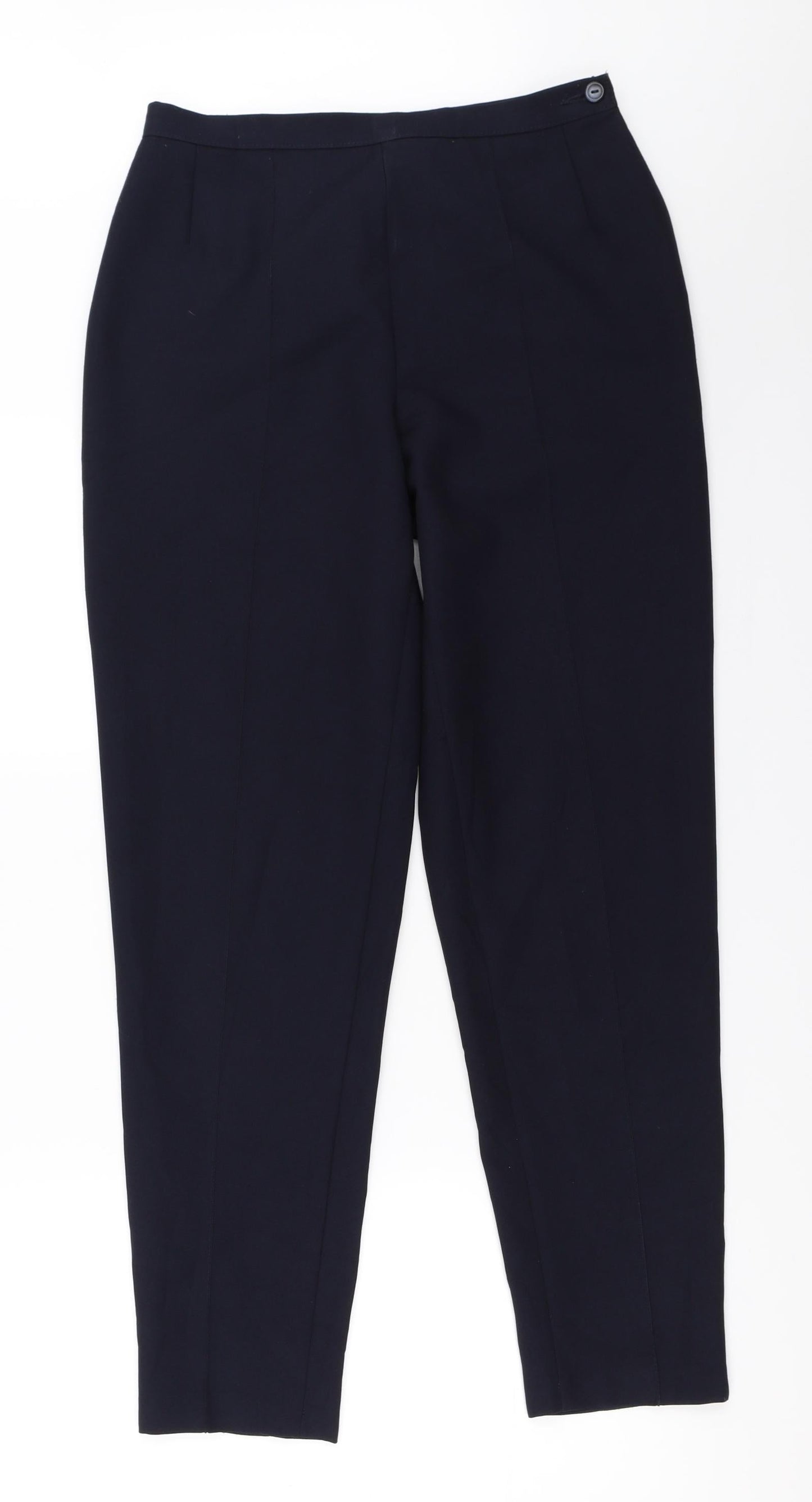 Marks and Spencer Womens Blue   Trousers  Size 10 L28 in