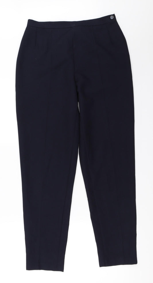 Marks and Spencer Womens Blue   Trousers  Size 10 L28 in
