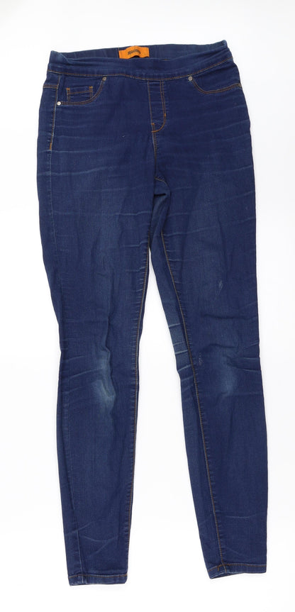 George Womens Blue  Denim Jegging Jeans Size 8 L29 in