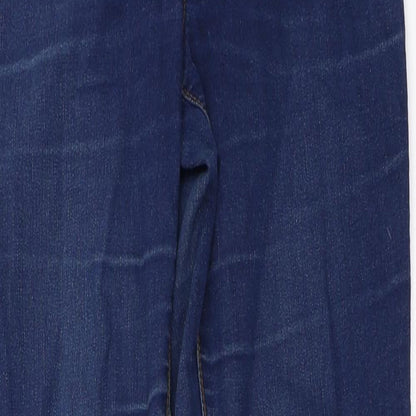 George Womens Blue  Denim Jegging Jeans Size 8 L29 in