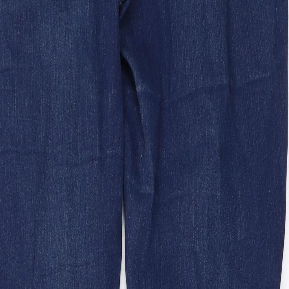 George Womens Blue  Denim Jegging Jeans Size 8 L29 in