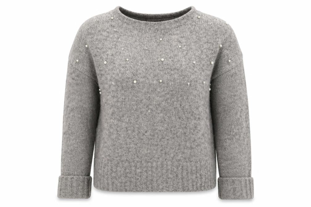 Brave Soul Womens Grey   Pullover Jumper Size 6