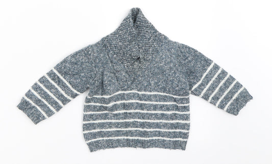 Earlydays Boys Blue   Pullover Jumper Size 3-6 Months