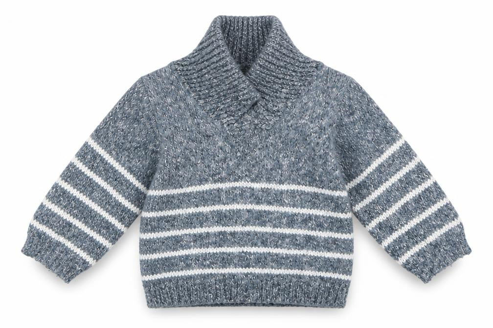 Earlydays Boys Blue   Pullover Jumper Size 3-6 Months