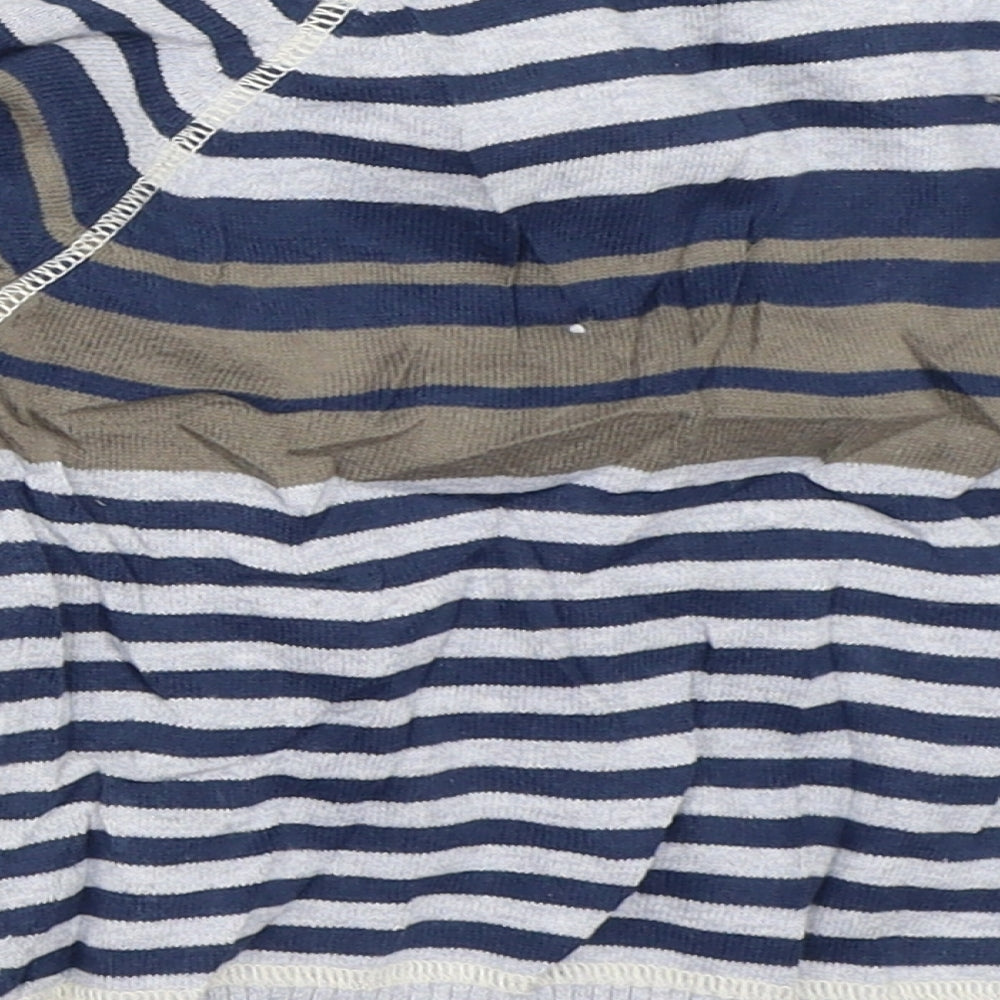 Matalan Boys Grey Striped  Pullover Jumper Size 2-3 Years