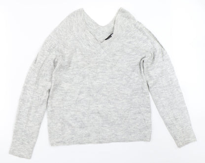 Dorothy Perkins Womens Grey   Pullover Jumper Size 10