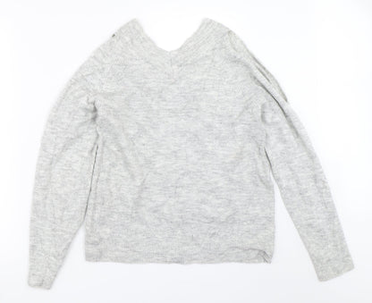 Dorothy Perkins Womens Grey   Pullover Jumper Size 10
