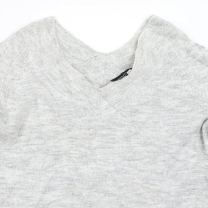 Dorothy Perkins Womens Grey   Pullover Jumper Size 10