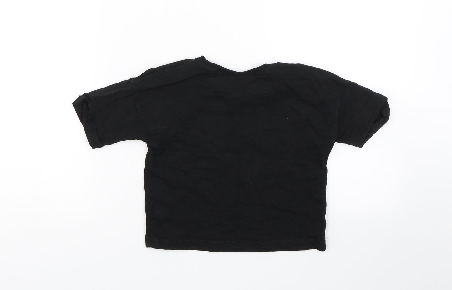 Myleene Klass Boys Black   Basic T-Shirt Size 2-3 Years