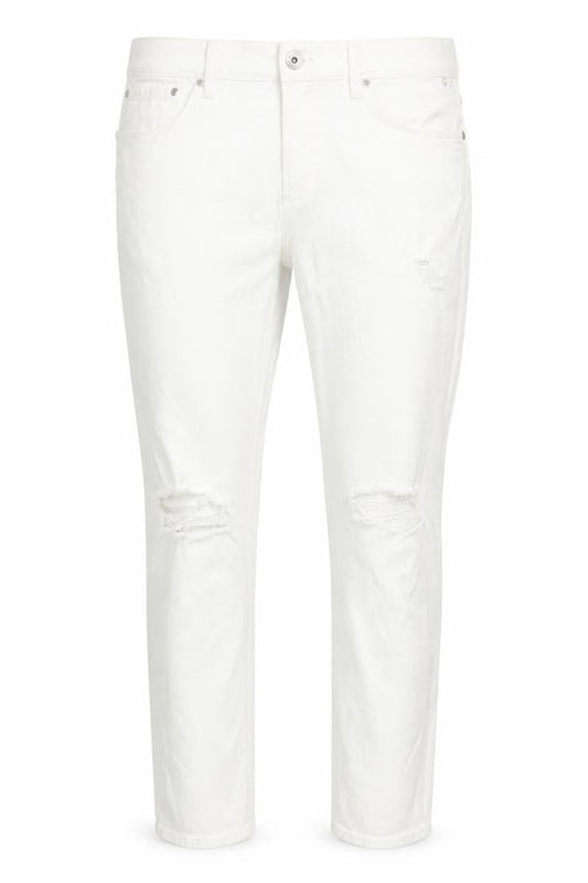 River Island Womens White  Denim Skinny Jeans Size 32 L29 in