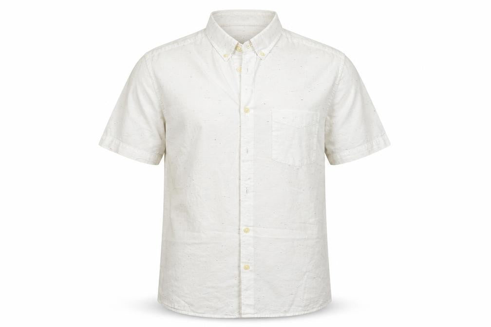 H&M Mens White    Button-Up Size S  - washable mark