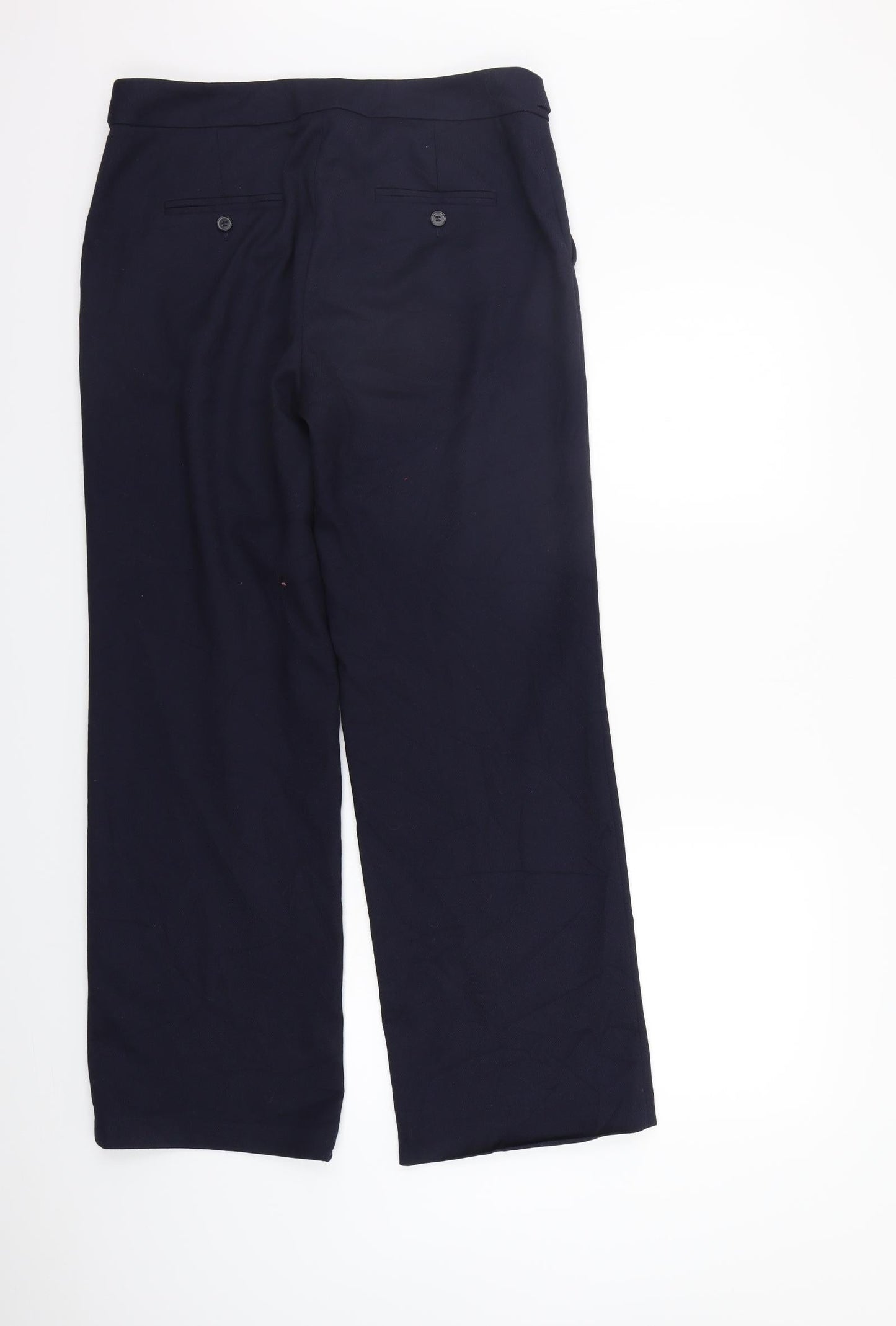 NEXT Womens Blue   Trousers  Size 12 L28 in
