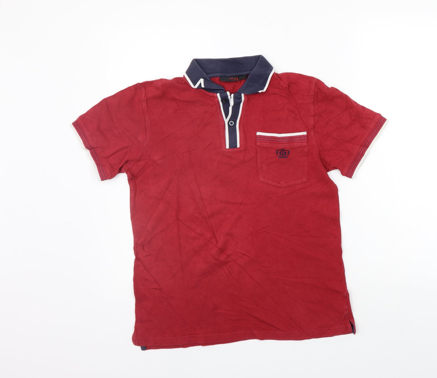 NEXT Girls Red   Basic Polo Size 11 Years