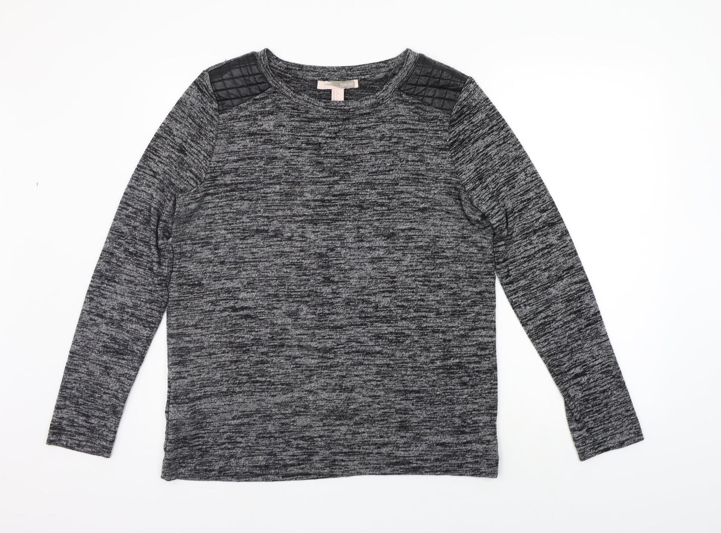 FOREVER 21 Womens Grey Geometric  Pullover Jumper Size L  - washable mark