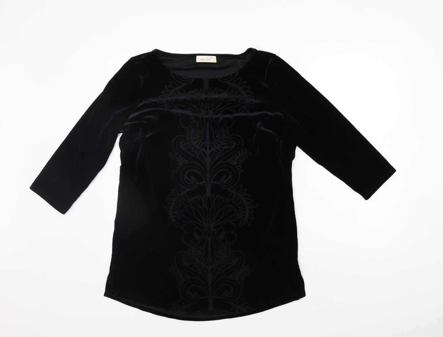 Marks and Spencer Womens Black   Pullover Jumper Size 14