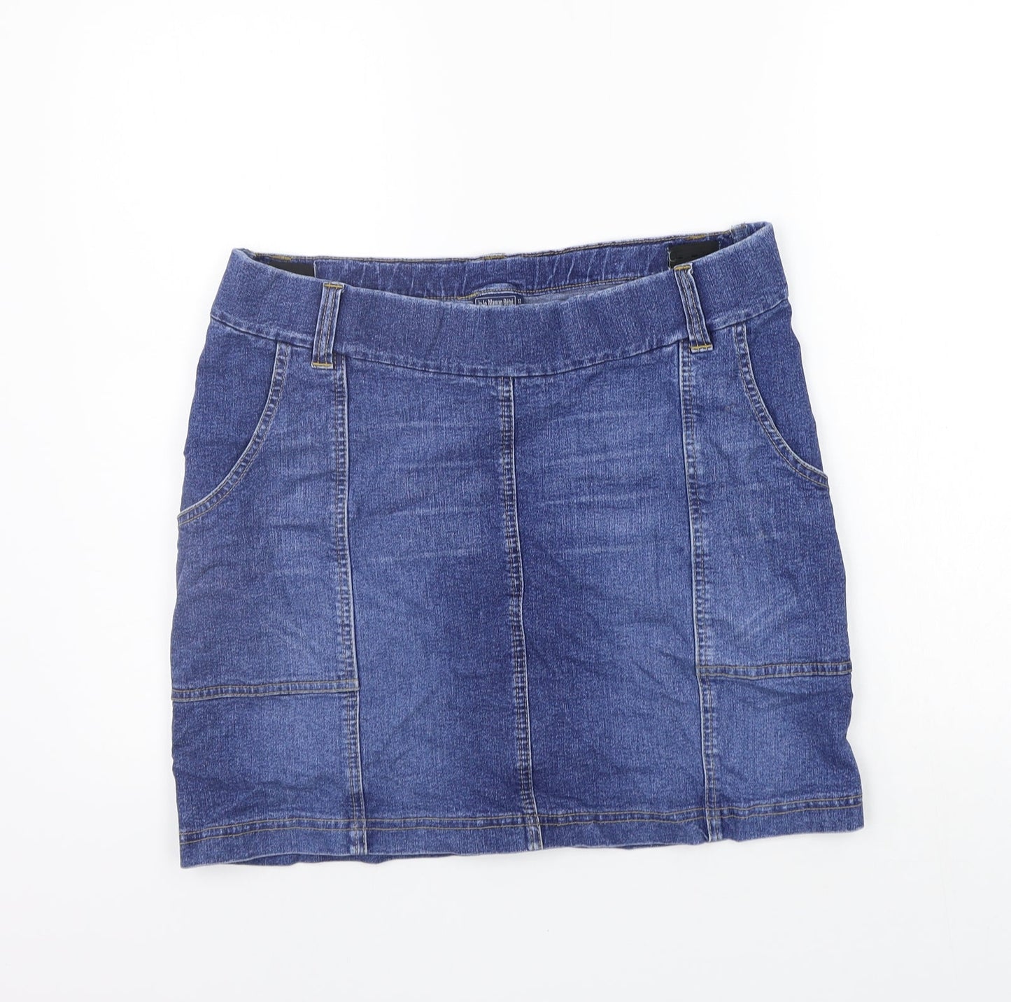 JoJo Maman Bébé Womens Blue   Cut-Off Shorts Size 12