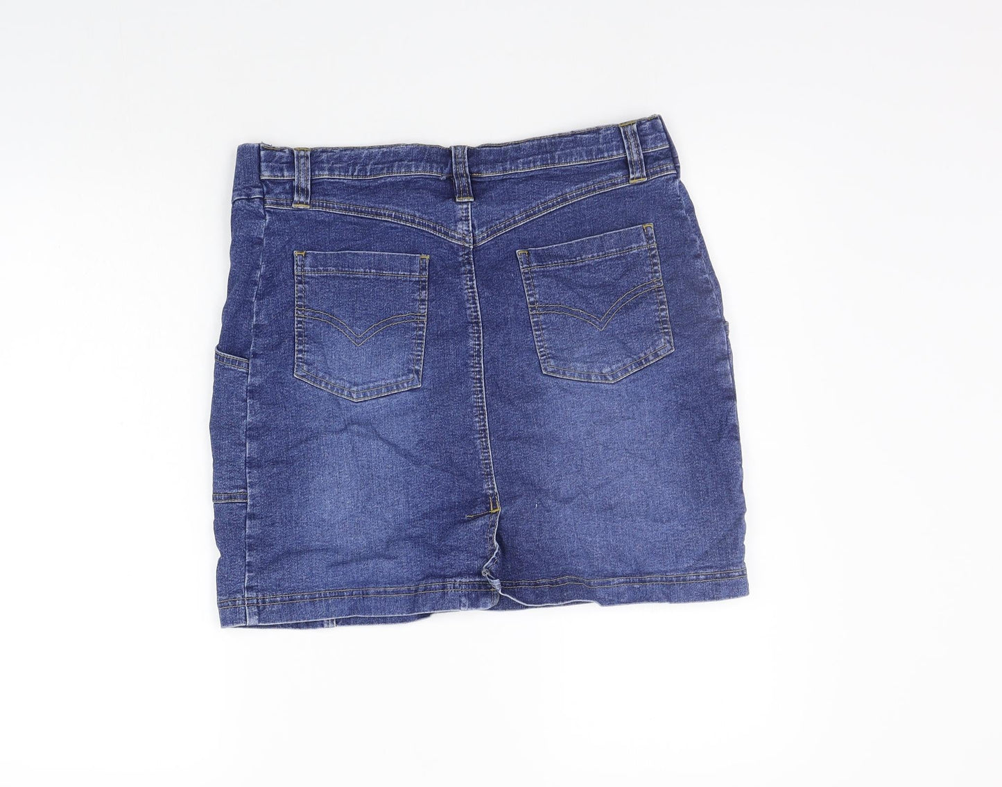 JoJo Maman Bébé Womens Blue   Cut-Off Shorts Size 12