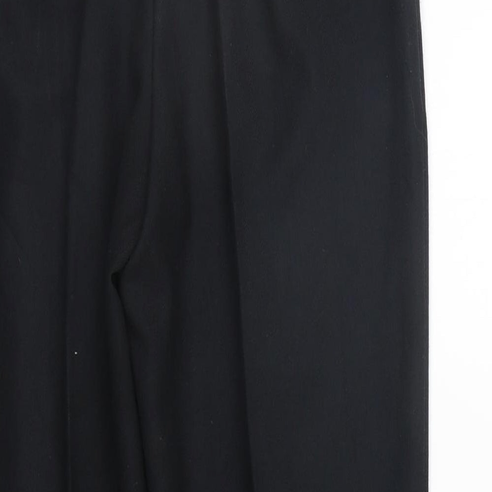 Marks and Spencer Womens Black   Trousers  Size 10 L26 in