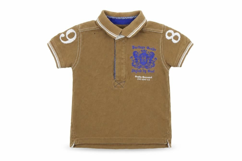 NEXT Boys Brown   Basic Polo Size 12-18 Months