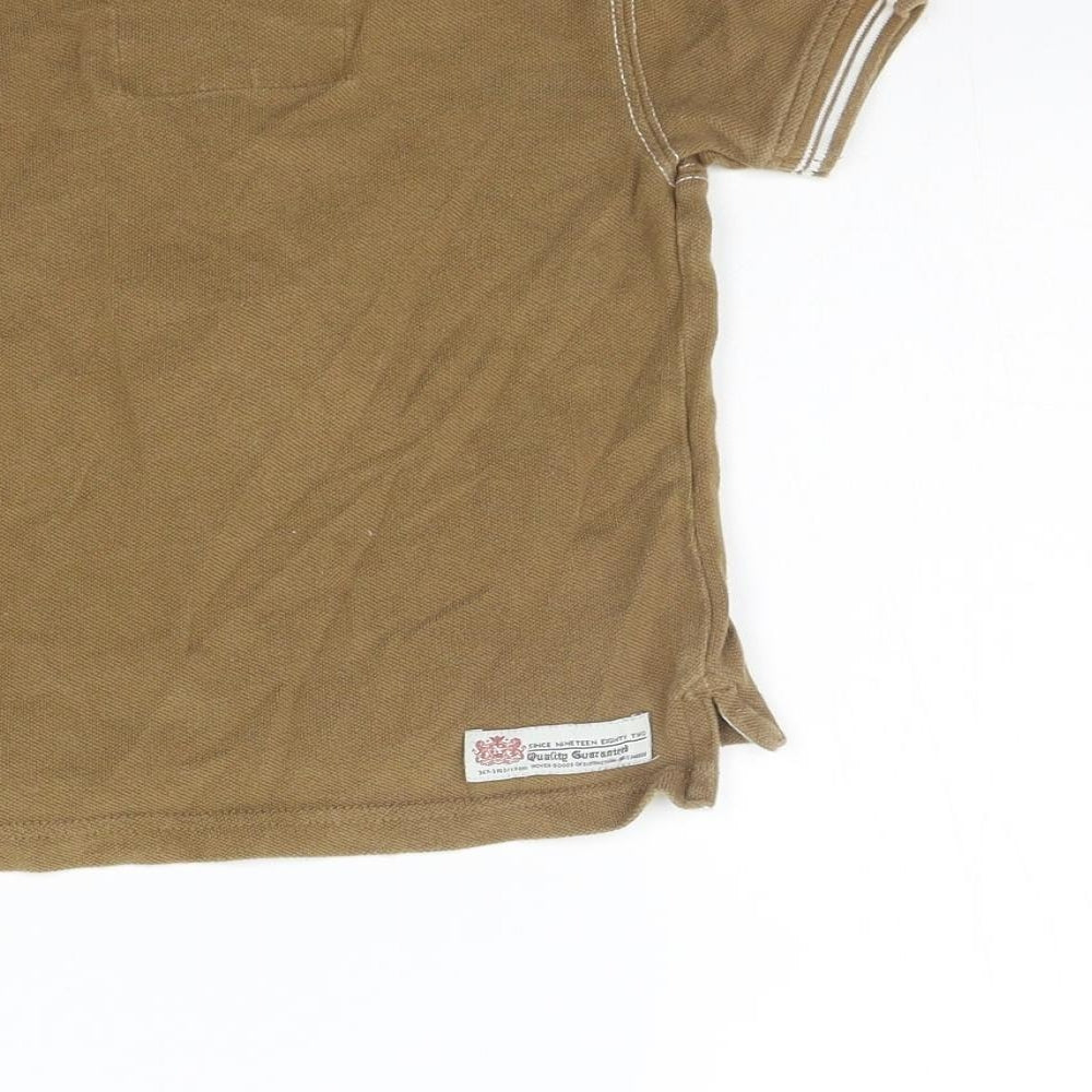 NEXT Boys Brown   Basic Polo Size 12-18 Months