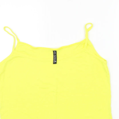 Preloved jerees colours Womens Yellow   Basic Tank Size XL - Detail