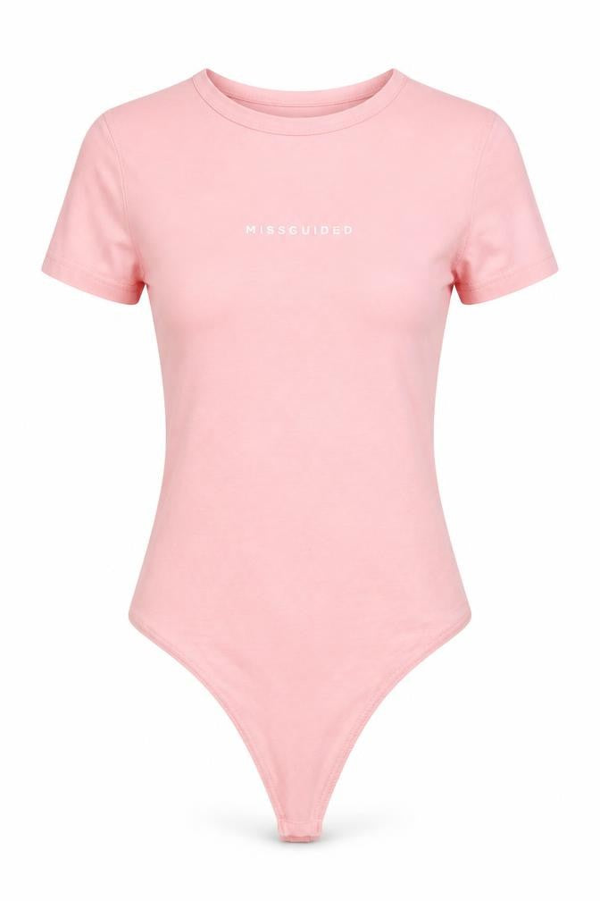 Missguided  Womens Pink   Bodysuit One-Piece Size 4