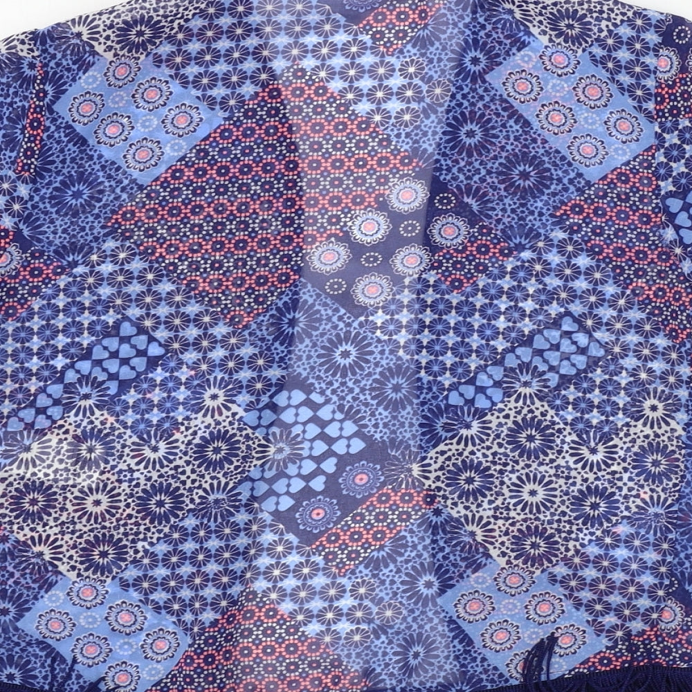 F&F Girls Blue   Cardigan Jumper Size 6-7 Years