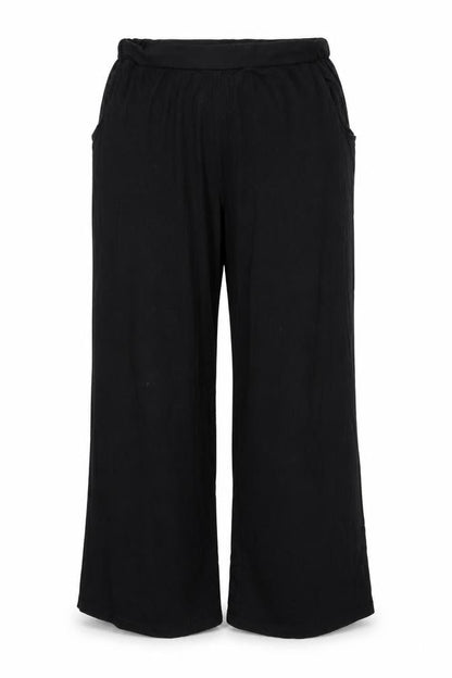 Capsule Womens Black Trousers Size 18 L25 in