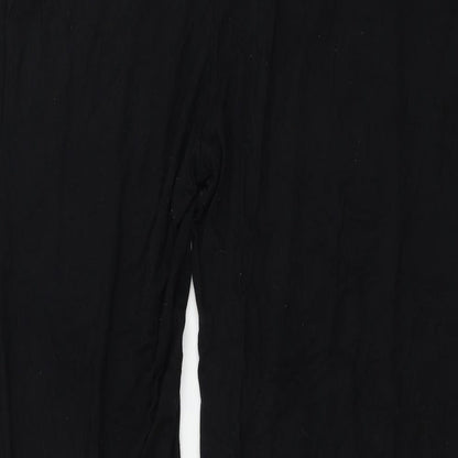 Capsule Womens Black Trousers Size 18 L25 in