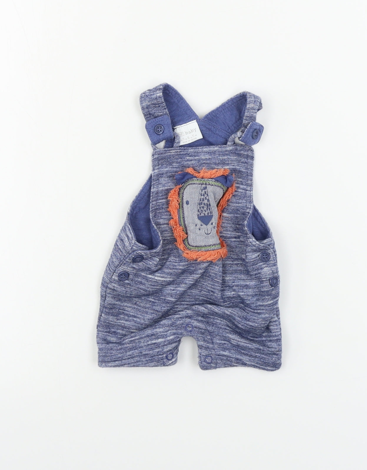 F&F  Baby Blue   Babygrow One-Piece Size 0-3 Months