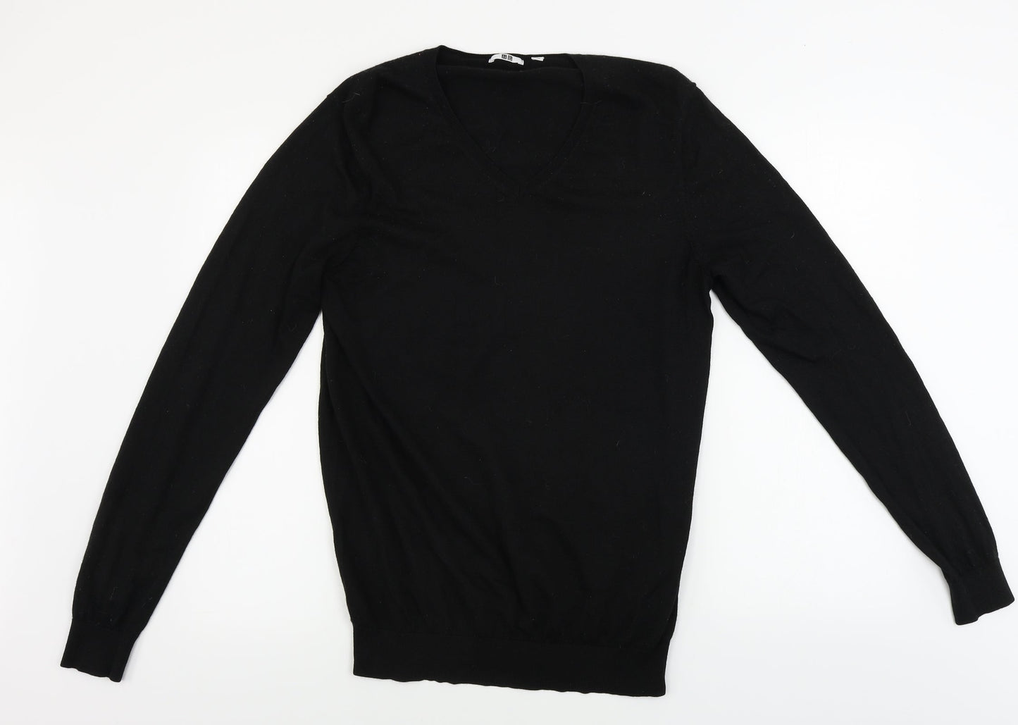 QED London  Mens Black   Pullover Jumper Size L