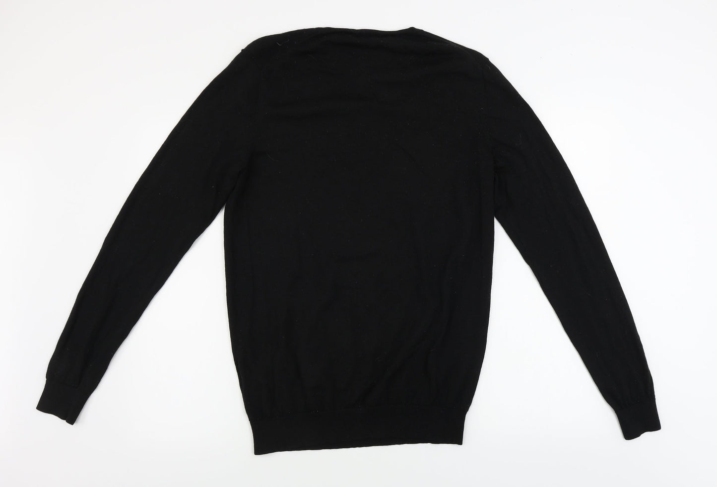 QED London  Mens Black   Pullover Jumper Size L