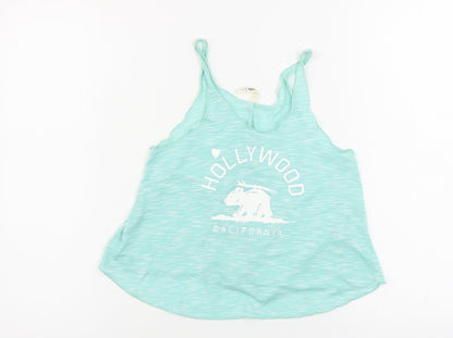 ever hottie Womens Blue   Basic T-Shirt Size S