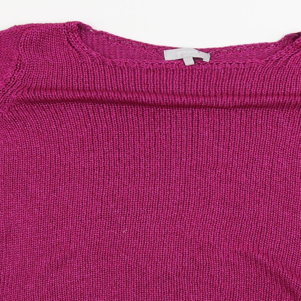 Marks and Spencer  Womens Purple   Pullover Jumper Size 16