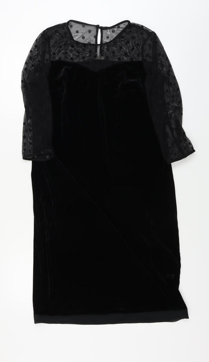 Marks & Spencer  Womens Black   A-Line  Size 10