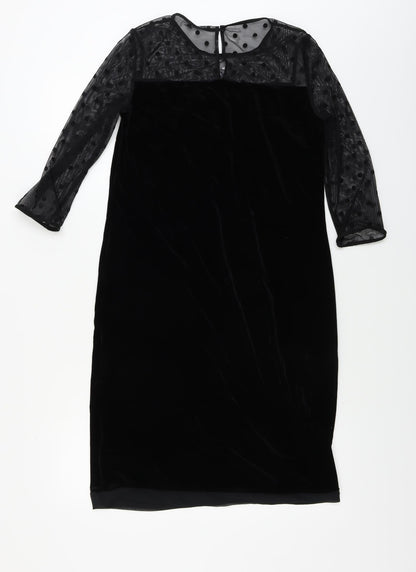 Marks & Spencer  Womens Black   A-Line  Size 10