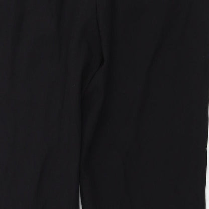 Preworn  Womens Black   Trousers  Size 14 L26 in