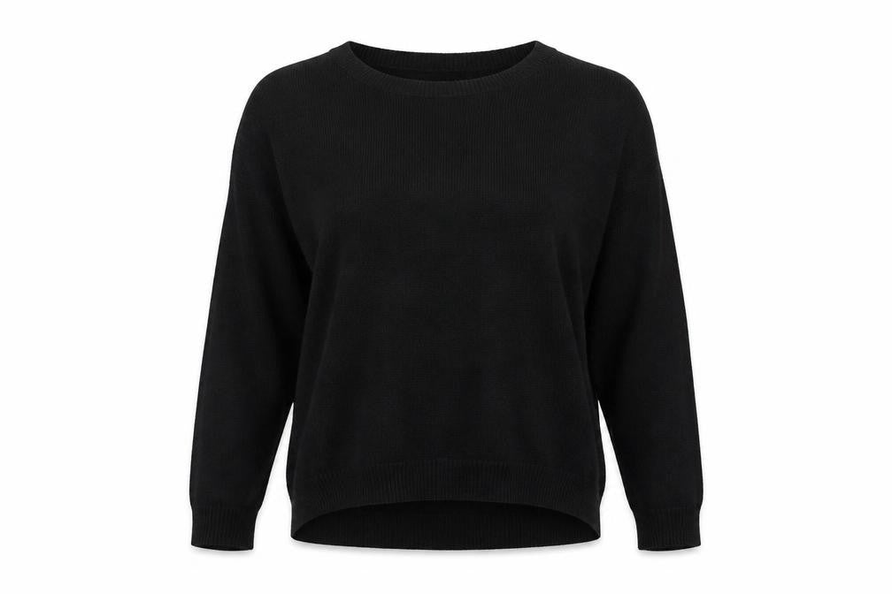 Preworn  Womens Black   Pullover Jumper Size S