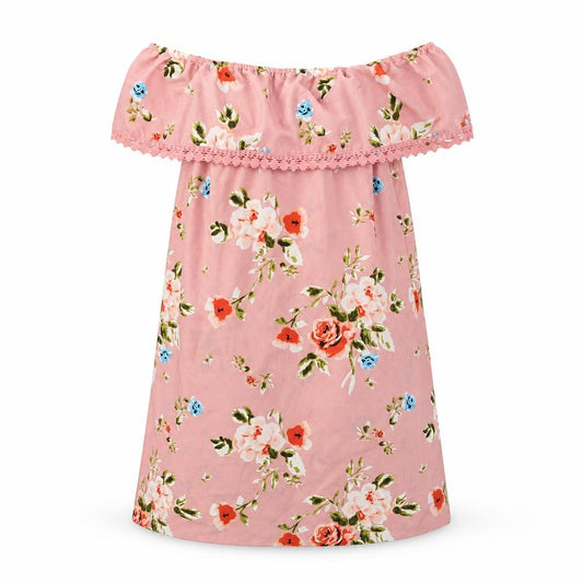 Primark  Womens Pink Floral  A-Line  Size 6