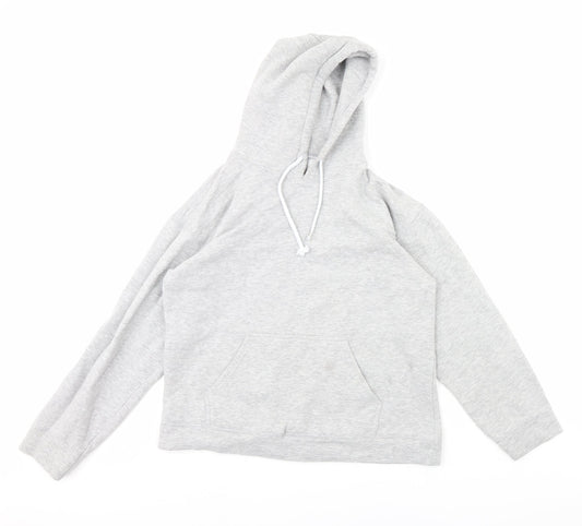 I SAW IT FIRST Womens Grey   Pullover Hoodie Size M