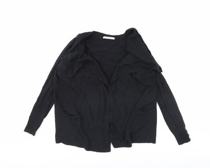 Preloved George Womens Black   Cardigan Jumper Size 8 - Front