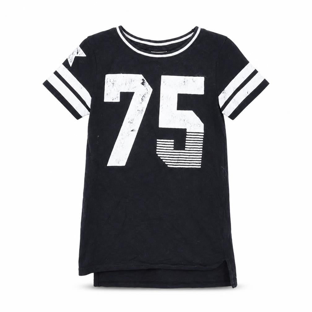 NEXT Girls Black   Basic T-Shirt Size 6 Years