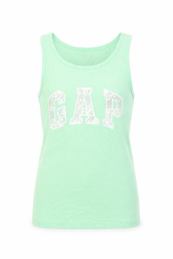 Gap Girls Green   Basic Tank Size 8 Years