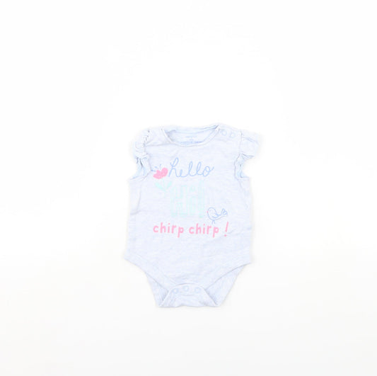 F&F Baby Blue   Babygrow One-Piece Size 0-3 Months
